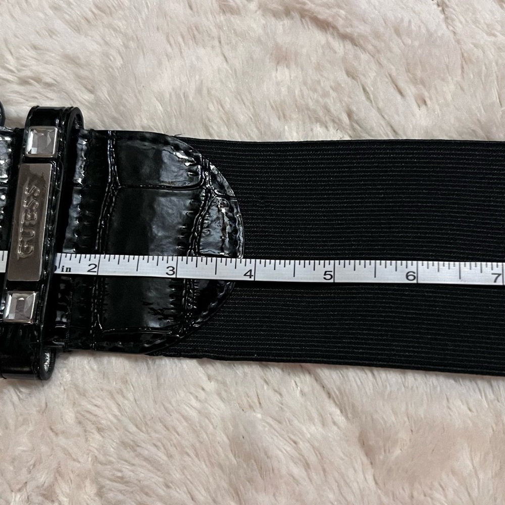 Guess Black Glossy Women's Belt